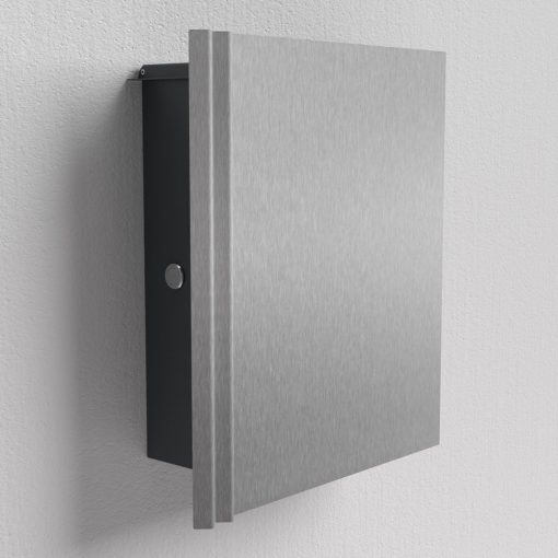 Edelstahl Briefkasten - B1 Wave – Bild 2
