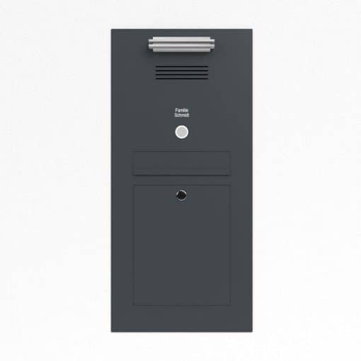 Anthrazit Briefkasten B2 Individuell LED L4-Edelstahl – Bild 4