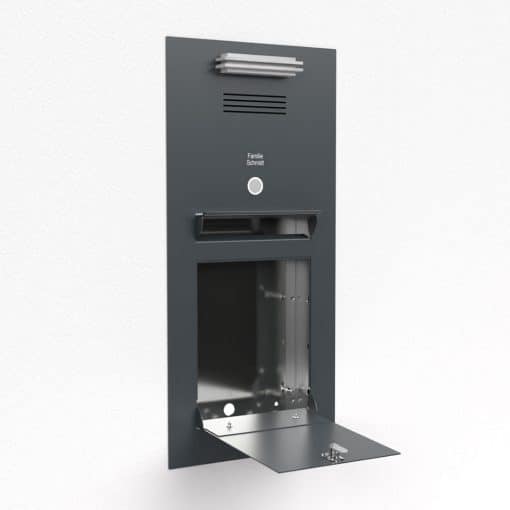 Anthrazit Briefkasten B2 Individuell LED L4-Edelstahl – Bild 3