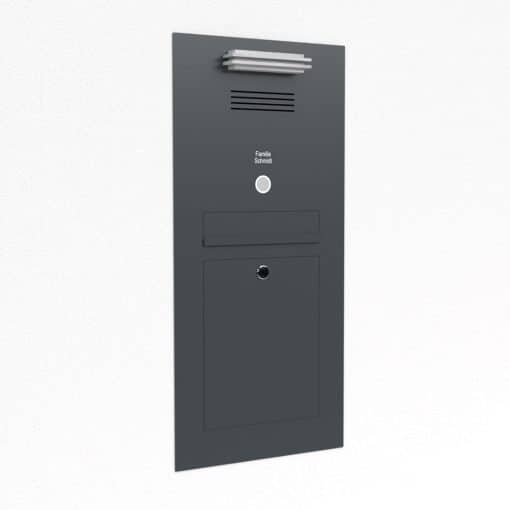 Anthrazit Briefkasten B2 Individuell LED L4-Edelstahl – Bild 5