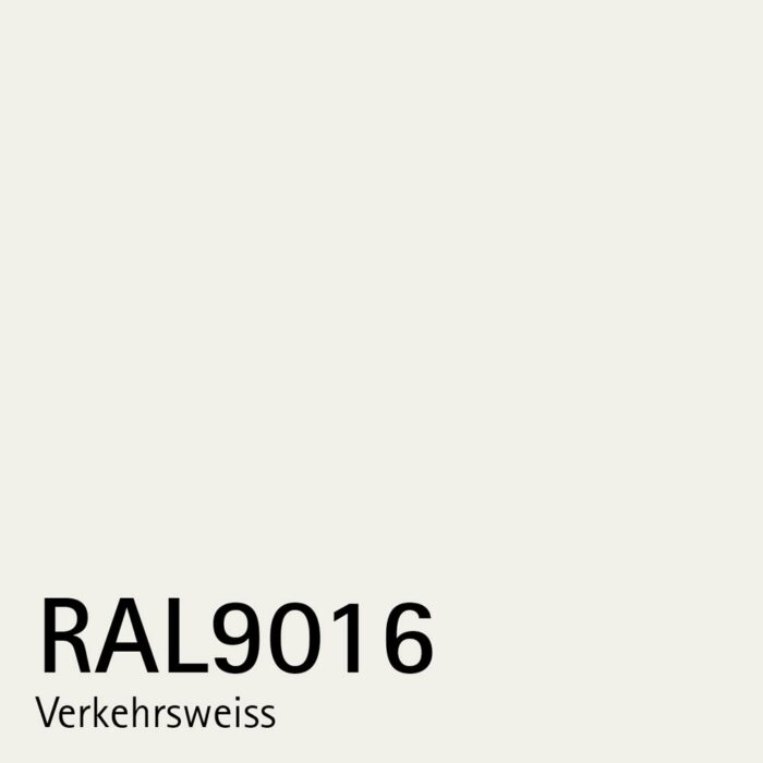 RAL9016 (Verkehrsweiss) +100,00 €