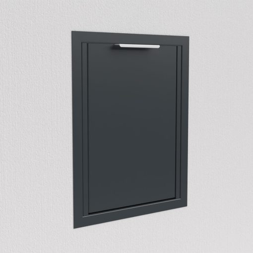Anthrazit Briefkasten Unterputz B4 Small – Bild 2