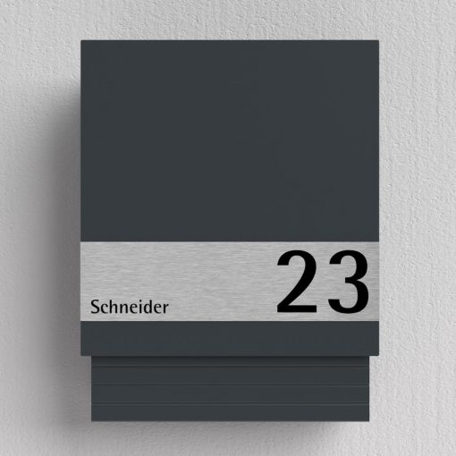 Edelstahl Briefkasten - B1 Light Shield – Bild 4