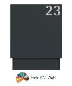 Briefkasten Anthrazit - B1 Light Number 7016