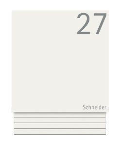 Briefkasten Edelstahl B1 Light White Briefeinwurf Freistehend Korpus Zeitungsfach V2A K240 RAL9016 Verkehrsweiss Pulverbeschichtung