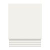 Briefkasten Edelstahl B1 Light White Briefeinwurf Wandmontage Korpus Zeitungsfach V2A K240 RAL9016 Verkehrsweiss Pulverbeschichtung