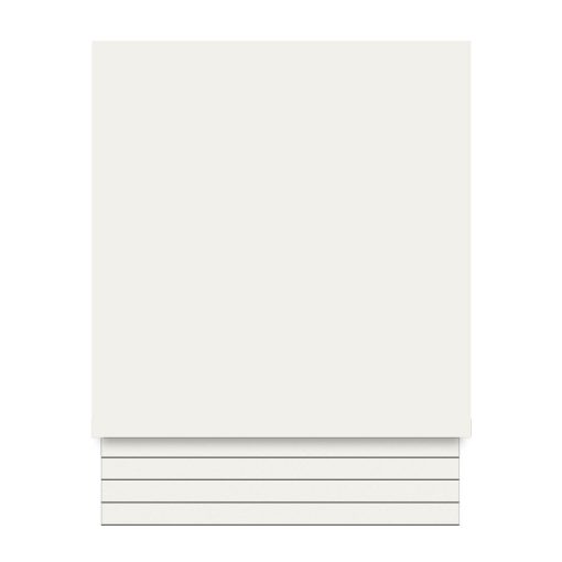 Briefkasten Edelstahl B1 Light White Briefeinwurf Wandmontage Korpus Zeitungsfach V2A K240 RAL9016 Verkehrsweiss Pulverbeschichtung