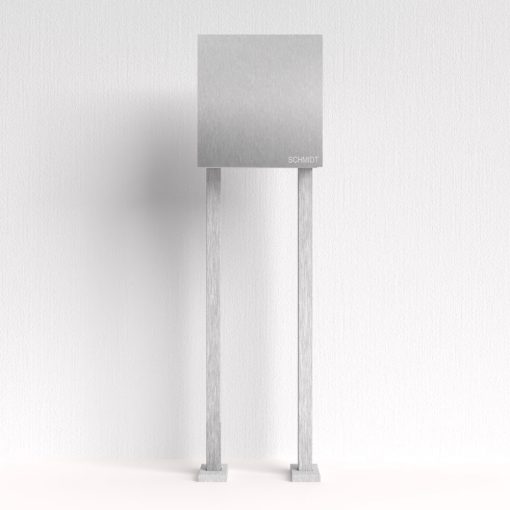 Edelstahl Briefkasten freistehend - B1 Light Steel OZ Korpus Edelstahl – Bild 4
