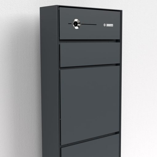 Briefkasten Anthrazit B7 Video Stele MiniHF – Bild 5