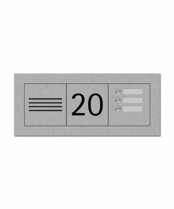 Flex Klingel Horizontal Audio Individuell 3-Klingel