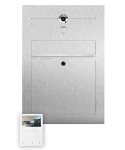 Briefkasten Edelstahl B3V-LC
