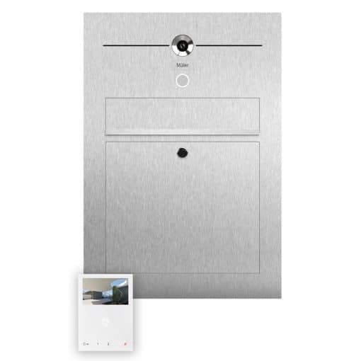 Briefkasten Edelstahl B3V-LC
