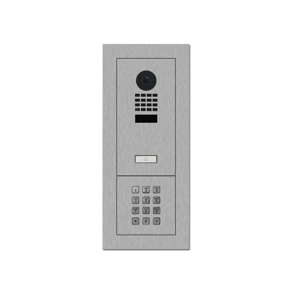 Klingelanlage Edelstahl Vertikal Unterputz Doorbird