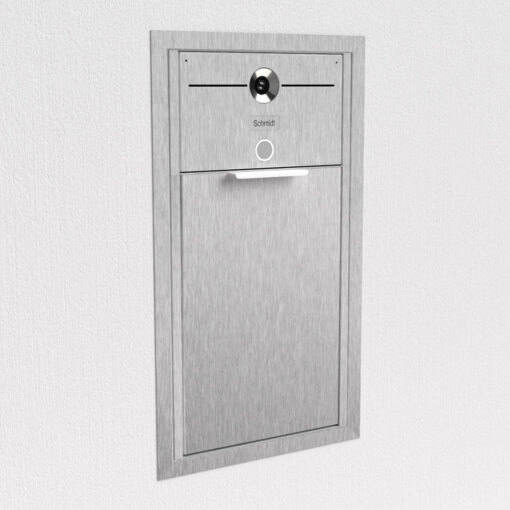 Briefkasten Unterputz Edelstahl B4 Small Video – Bild 2