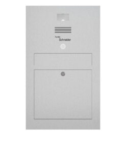 Edelstahl Briefkasten B3 Videosprechanlage Busch Jaeger vorbereitet
